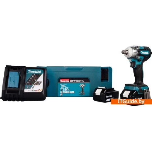 Гайковерт Makita DTW300RTJ (с 2-мя АКБ) ver1