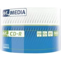 CD-R диск MyMedia 700Mb MyMedia 52x Printable, заливка до центра, 50 шт. 69206