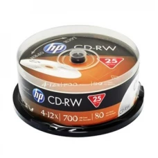 CD-RW диск HP 700Mb 12x HP CakeBox 25 шт. 69313