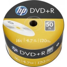 DVD-R диск HP 4.7Gb 16x HP в пленке 50 шт. 69305