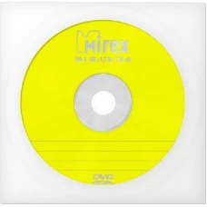 DVD-R диск Mirex 4.7Gb 16x Mirex в бумажном конверте с окном