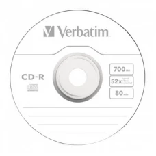 CD-R диск Verbatim 700Mb DL Extra Protection 52x в пленке 50 шт. 043787