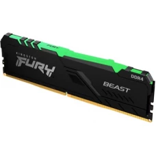 Оперативная память Kingston FURY Beast RGB 16GB DDR4 PC4-25600 KF432C16BB1A/16