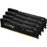 Оперативная память Kingston FURY Beast 4x8GB DDR4 PC4-28800 KF436C17BBK4/32