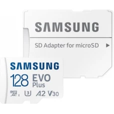 Карта памяти Samsung EVO Plus 2021 microSDXC 128GB (с адаптером)