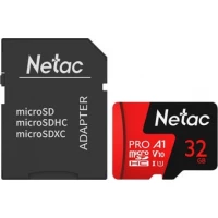 Карта памяти Netac P500 Extreme Pro 32GB NT02P500PRO-032G-R (с адаптером)