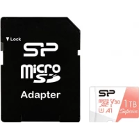 Карта памяти Silicon-Power Superior A1 microSDXC SP001TBSTXDV3V20SP 1TB (с адаптером)