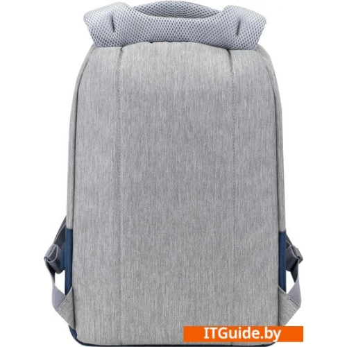 Городской рюкзак Rivacase 7562 (серый/синий) ver5