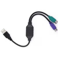 Кабель Mirex 13700-USBAMPS2 USB Type A - PS/2 x2