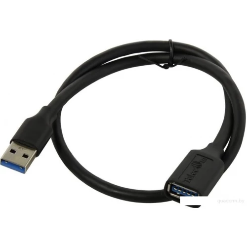 Удлинитель Telecom USB Type-A TUS708-1m (1 м, черный) ver1