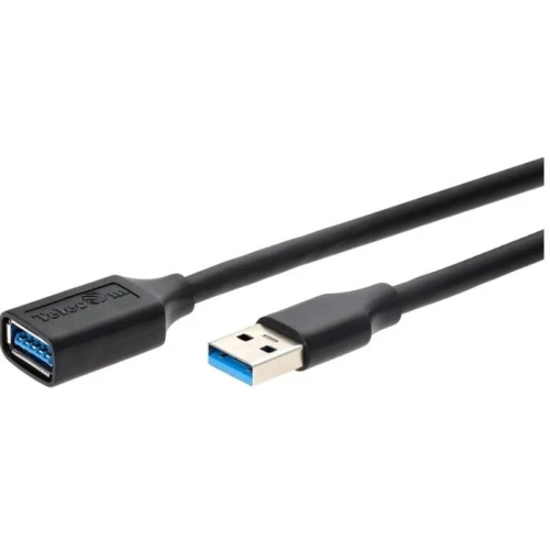 Удлинитель Telecom USB Type-A TUS708-1m (1 м, черный) ver2