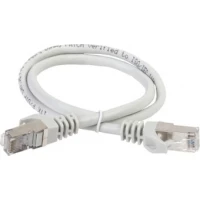Кабель ITK RJ45 - RJ45 PC01-C5EFL-1M (1 м, серый)