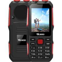Мобильный телефон Olmio X02 (черный/красный)