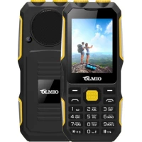 Мобильный телефон Olmio X02 (черный/желтый)