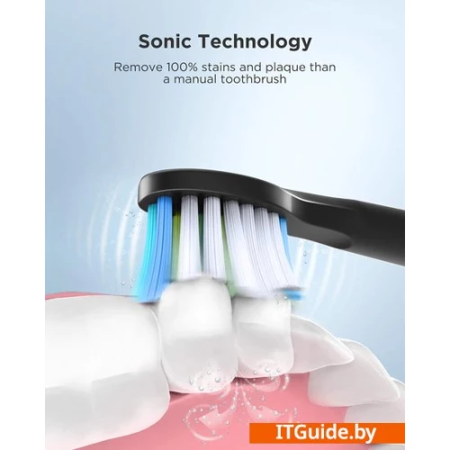 Электрическая зубная щетка Fairywill E11 (розовый, 8 насадок) ver2