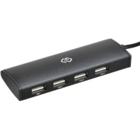 USB-хаб Digma HUB-4U2.0-UC-B