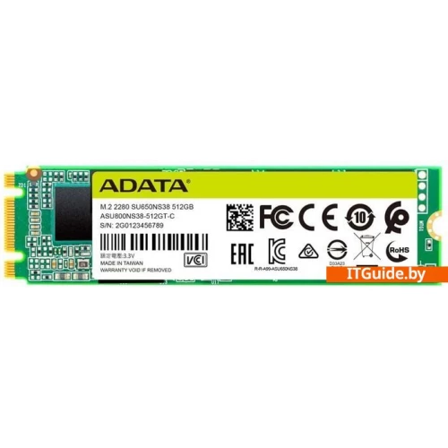 A-Data Ultimate SU650 512GB ASU650NS38-512GT-C ver1