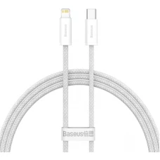 Кабель Baseus Lightning - USB Type-C CALD000002 (1 м, белый)