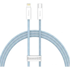 Кабель Baseus Lightning - USB Type-C CALD000003 (1 м, голубой)