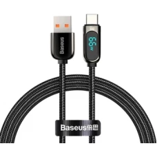 Кабель Baseus USB Type-A - USB Type-C CASX020001 (1 м, черный)