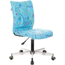 Офисный стул Бюрократ CH-330M (голубой Sticks 06)