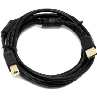 Кабель 5bites USB Type-A - USB Type-B UC5010-030C (5 м, черный)