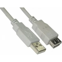 Удлинитель 5bites USB Type-A - USB Type-A UC5011-010C (1 м, белый)