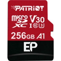 Карта памяти Patriot microSDXC EP Series PEF256GEP31MCX 256GB (с адаптером)