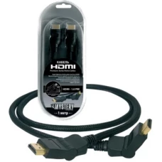 Кабель Mystery HDMI - HDMI HDMI1.0pre (1 м, черный)