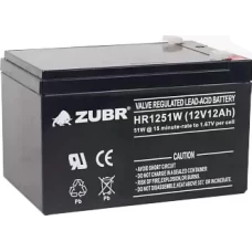 Аккумулятор для ИБП Zubr HR 1251 W (12 В/12 А·ч)