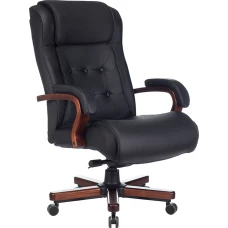 Кресло Бюрократ T-9926WALNUT (черный)