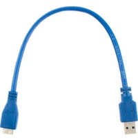 Кабель Cablexpert CCP-mUSB3-AMBM-1 USB Type A - microUSB Type B (0.3 м, синий)