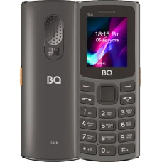 Кнопочный телефон BQ-Mobile BQ-1862 Talk (серый)