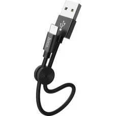 Кабель Hoco X35 USB Type-A - USB Type-C (0.25 м, черный)