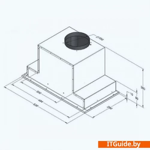 Кухонная вытяжка Akpo Neva Eco 60 WK-4 (нержавеющая сталь) ver2