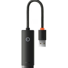 USB-хаб Baseus Lite Series 4-Port USB-A WKQX030001 (0.25 м, черный)