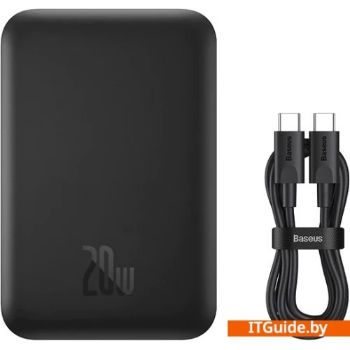 Внешний аккумулятор Baseus Magnetic Wireless PPCX020003 6000mAh (голубой) ver4