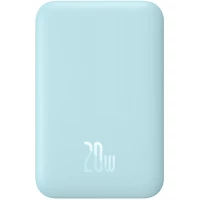 Внешний аккумулятор Baseus Magnetic Wireless PPCX020003 6000mAh (голубой)