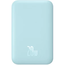 Внешний аккумулятор Baseus Magnetic Wireless PPCX020003 6000mAh (голубой)
