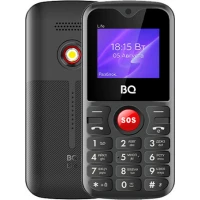 Кнопочный телефон BQ-Mobile BQ-1853 Life (черный/красный)