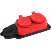 Колодка ЭРА K-2e-RED-IP44