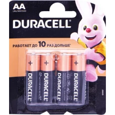 Батарейка DURACELL AA LR6/MN1500-4 4шт
