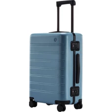 Чемодан-спиннер Ninetygo Manhattan Frame Luggage 20" (синий)