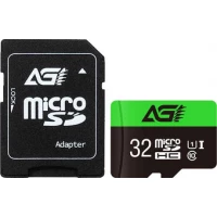 Карта памяти AGI TF138 microSDHC AGI032GU1TF138 32GB (с адаптером)