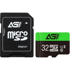 Карта памяти AGI TF138 microSDHC AGI032GU1TF138 32GB (с адаптером)