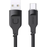 Кабель Usams US-SJ568 USB Type-A - USB Type-C SJ568USB01 (1.2 м, черный)