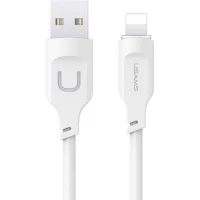 Кабель Usams US-SJ565 USB Type-A - Lightning SJ565USB02 (1.2 м, белый)