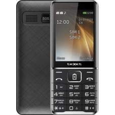 Кнопочный телефон TeXet TM-D421 (черный)