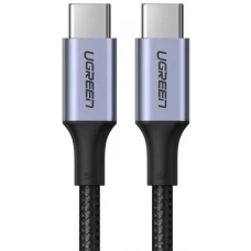 Кабель Ugreen US316 70429 USB Type-C - USB Type-C (2 м, черный)