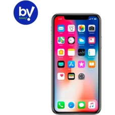 Смартфон Apple iPhone X 256GB Воcстановленный by Breezy, грейд B (серебристый)